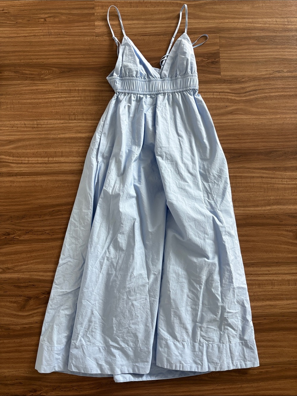 Aritzia babaton blue maxi dress